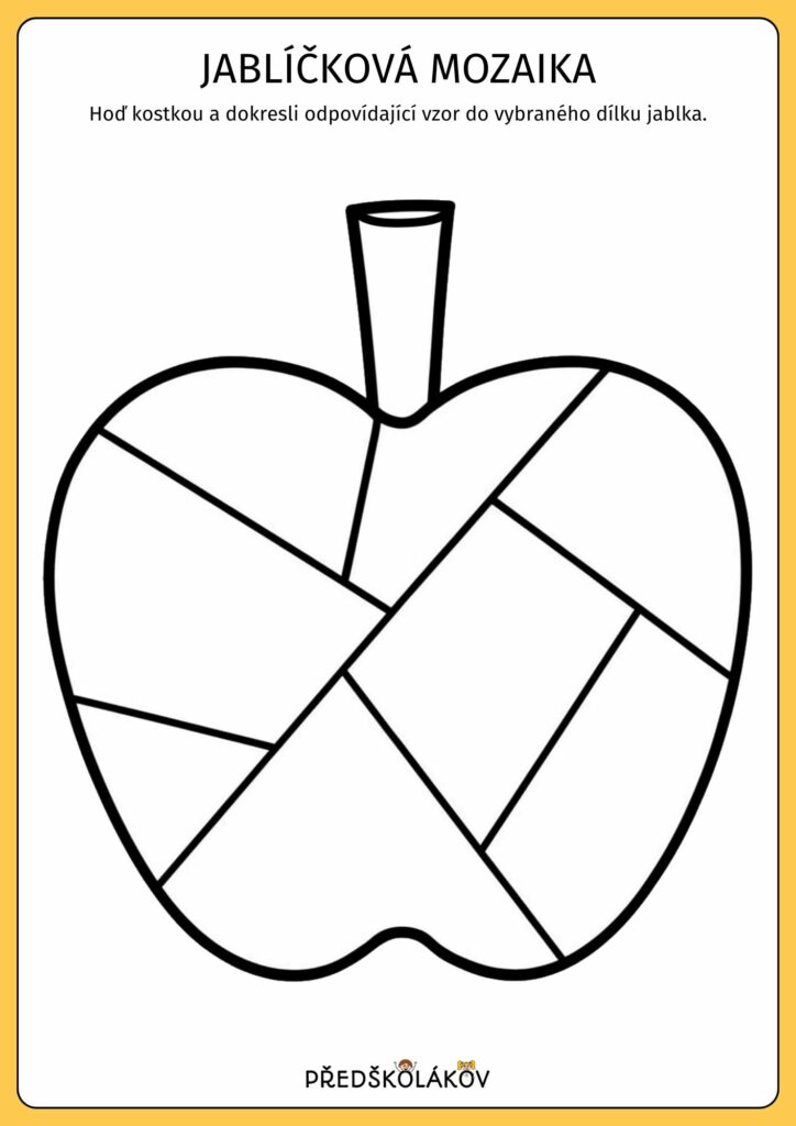 Ovoce – jablíčková mozaika