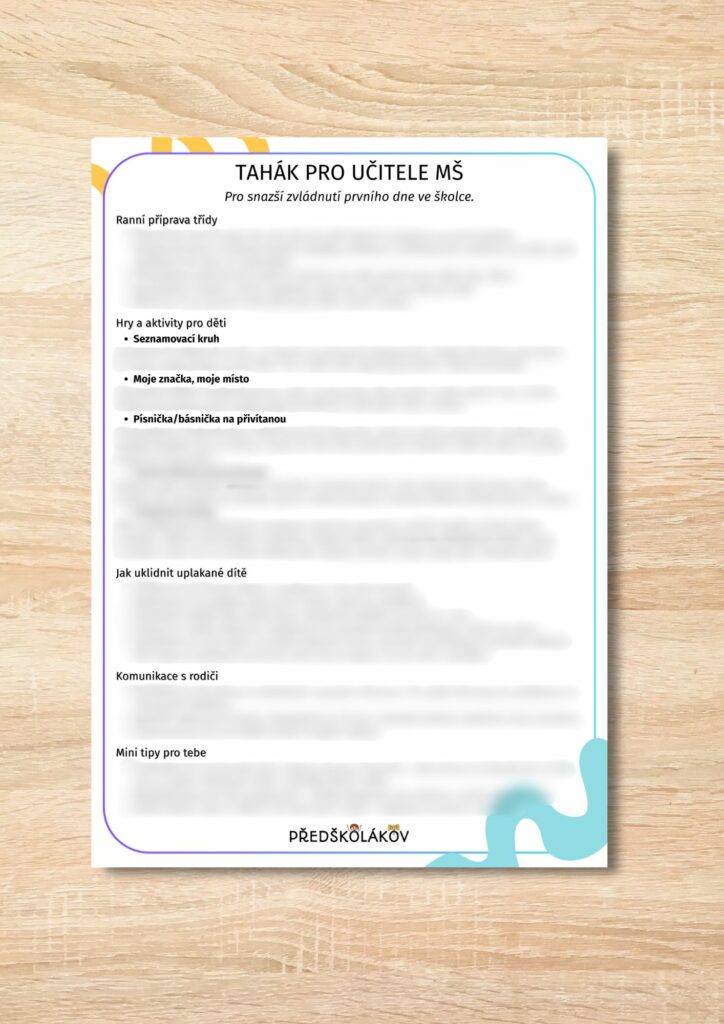 Tahák na začátek roku