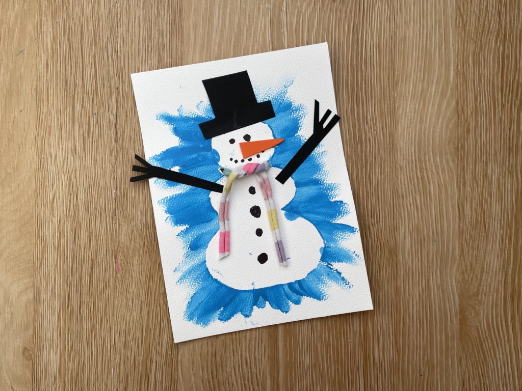Veselý sněhulák