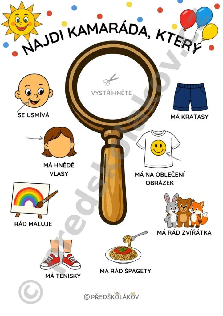 Hledačka na Den dětí
