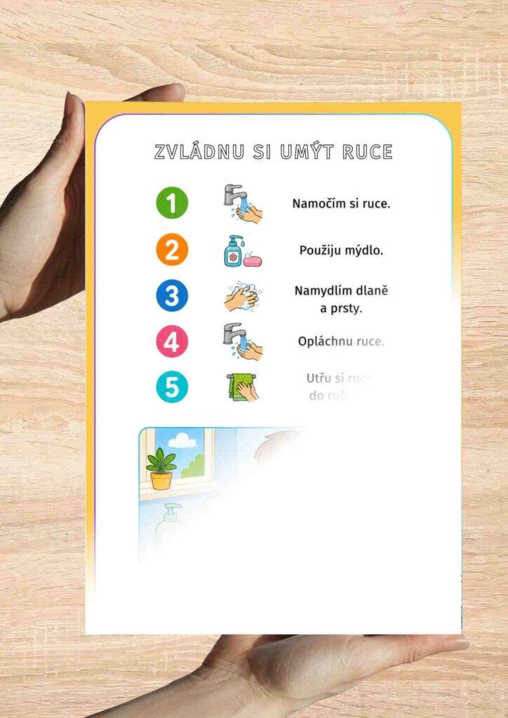 Zvládnu si umýt ruce
