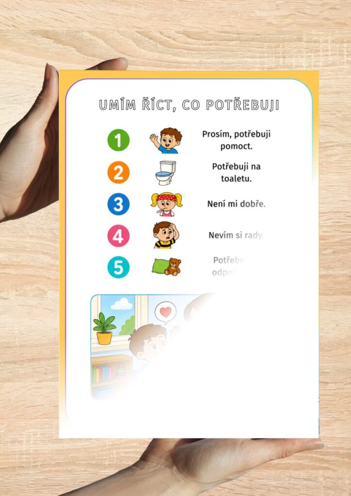 Umím říct, co potřebuji
