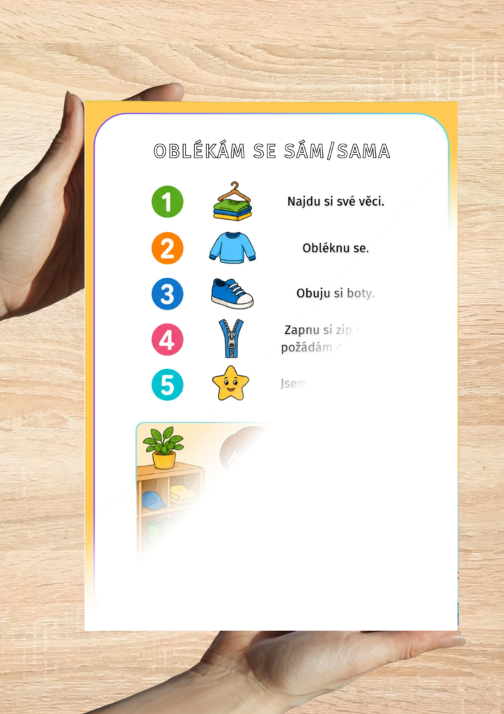 Oblékám se sám/sama