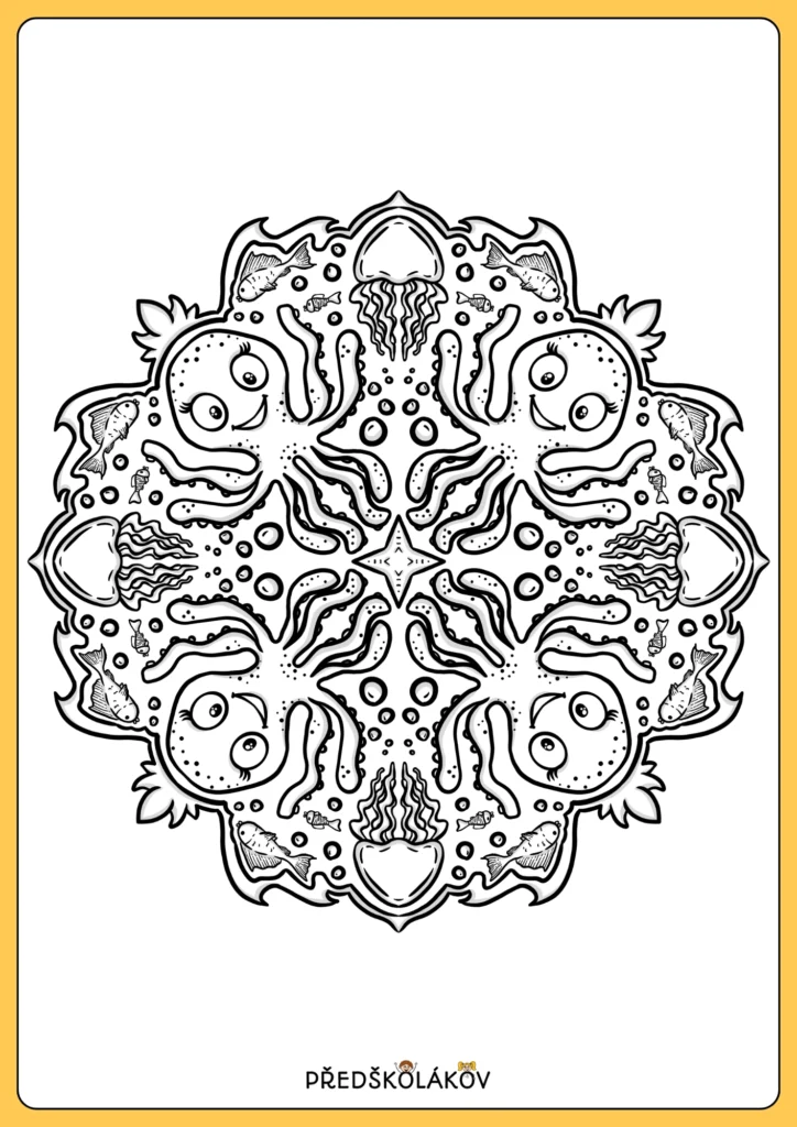 Moře – mandala