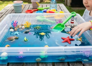 Podmořský svět jako sensory play pro děti