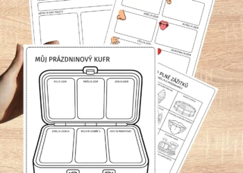 Portfolio dítěte – prázdninové vzpomínky