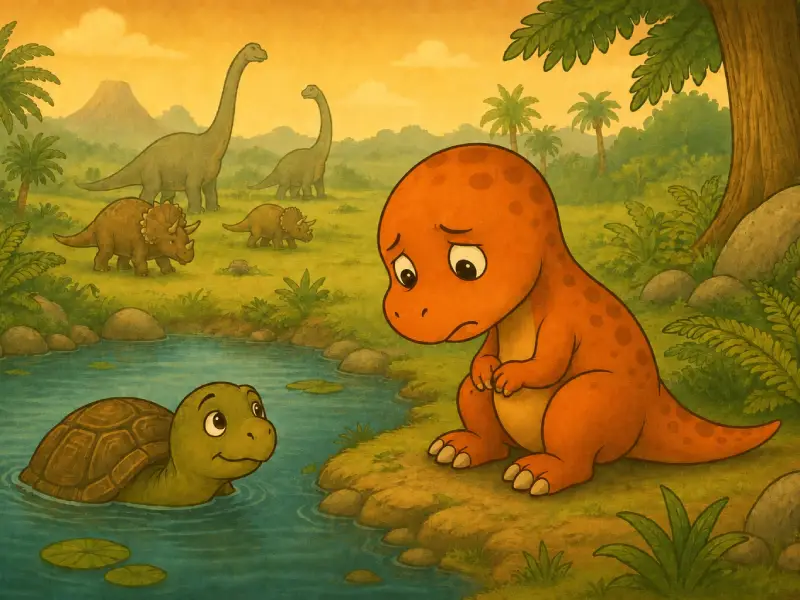 Dinosaurus Tomášek a největší stopy v&nbsp;údolí