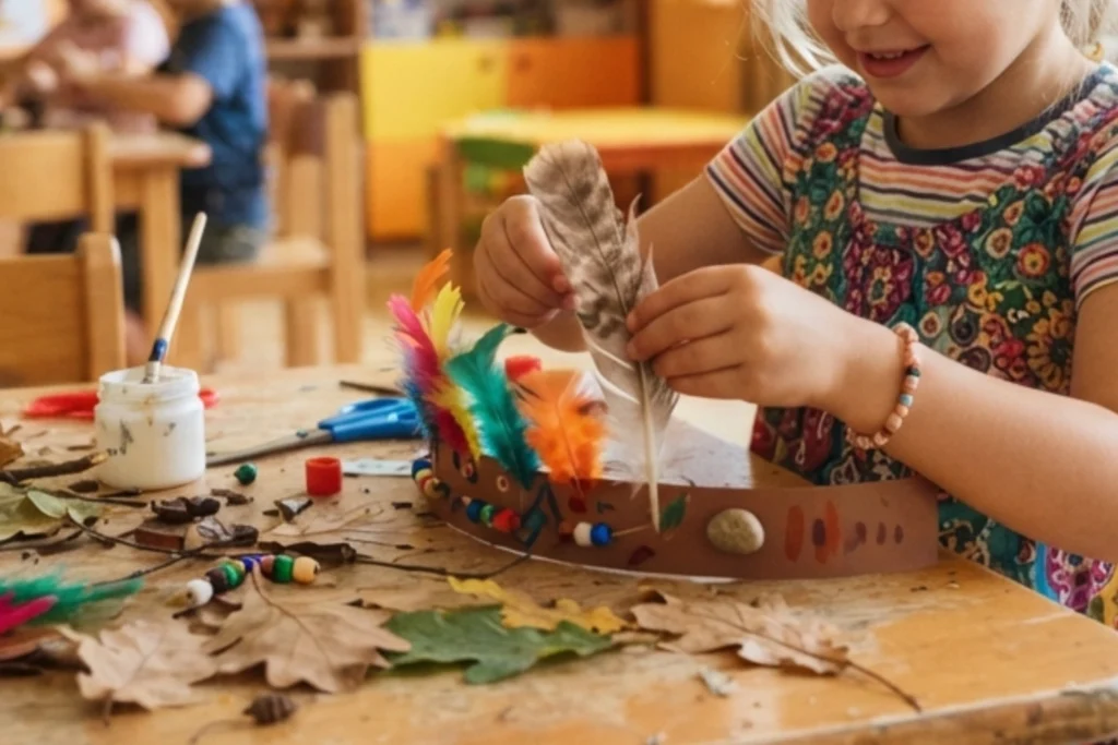 Dobrodružství s&nbsp;Indiány: 4 tipy na sensory play pro děti