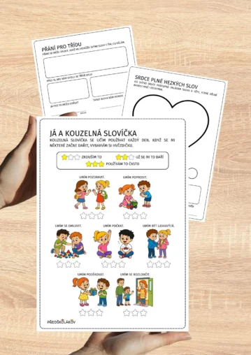 Portfolio dítěte - kouzelná slovíčka a laskavá komunikace