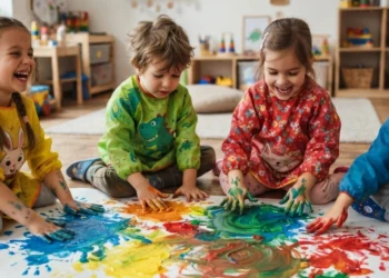 Sensory play pro děti: hravá adaptace ve školce