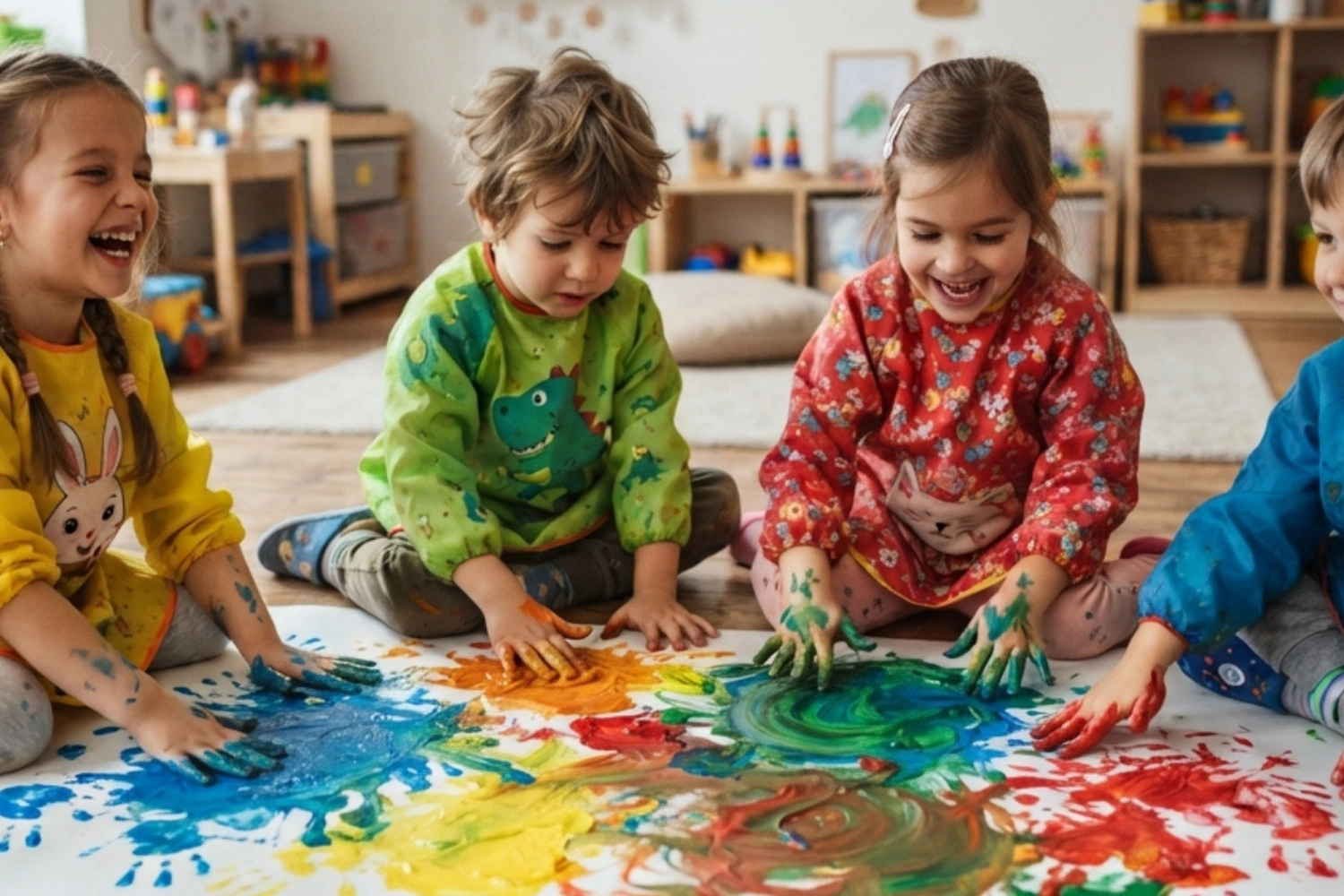 Sensory play pro děti: hravá adaptace ve školce