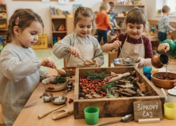 Sensory play pro děti se šípky